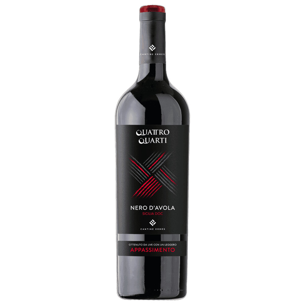 Fles Nero D’avola – Quattro Quarti Rosso