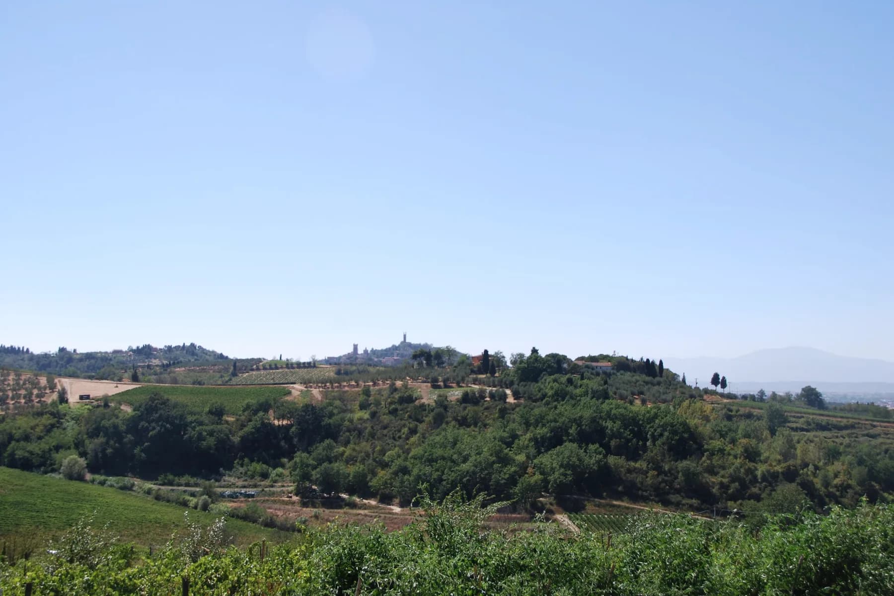 Landschap van Toscane