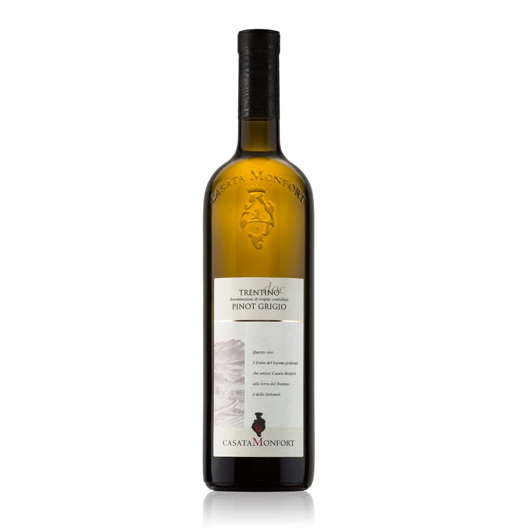Fles Pinot Grigio Trentino Doc, Cantine Monfort